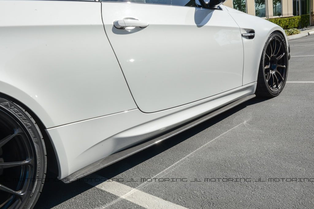 BMW E92 E93 M3 GTS Carbon Fiber Side Skirts - JL Motoring