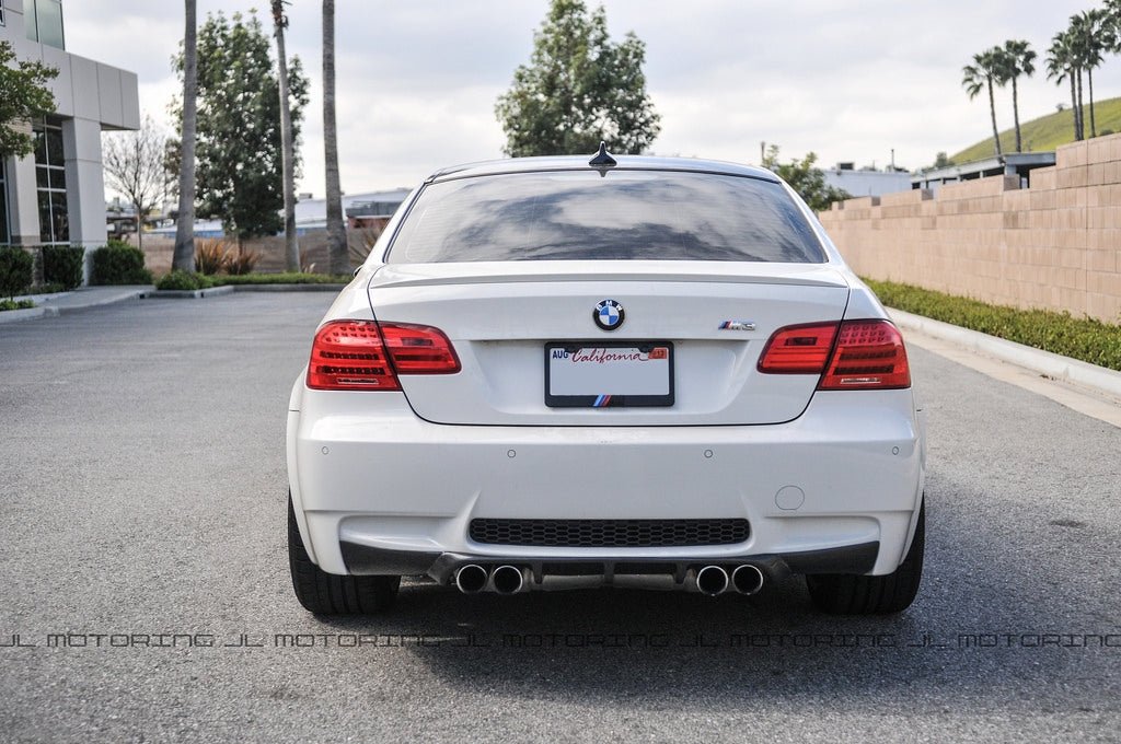 BMW E92 E93 M3 Type I Carbon Fiber Rear Diffuser - JL Motoring