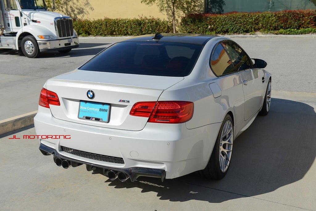 BMW E92 E93 M3 Type IV Carbon Fiber Rear Diffuser - JL Motoring