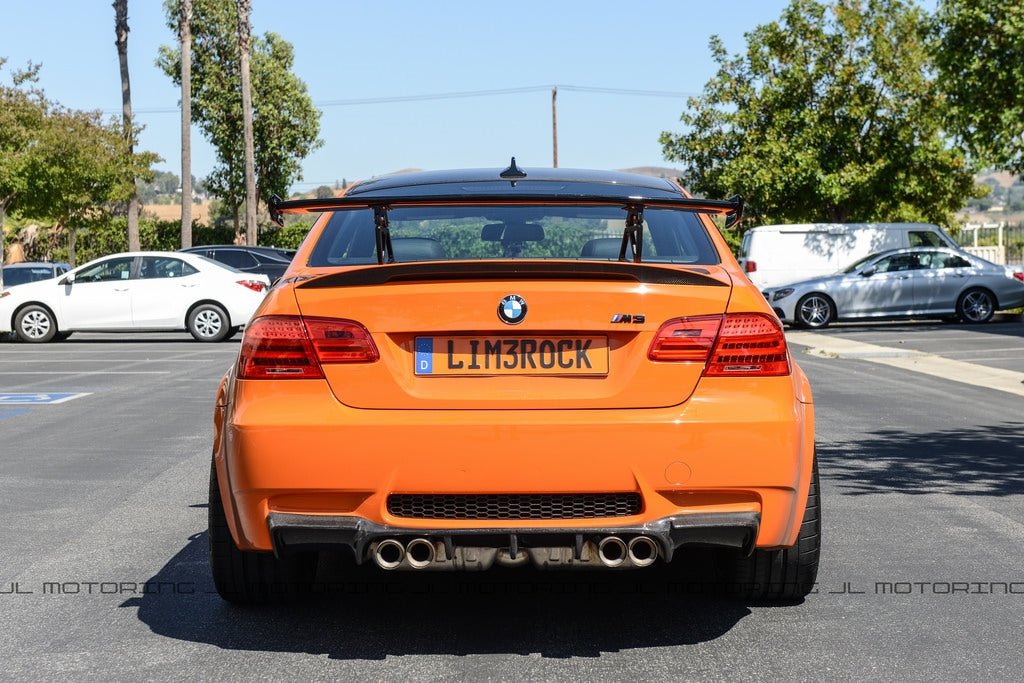 BMW E92 E93 M3 Type IV Carbon Fiber Rear Diffuser - JL Motoring