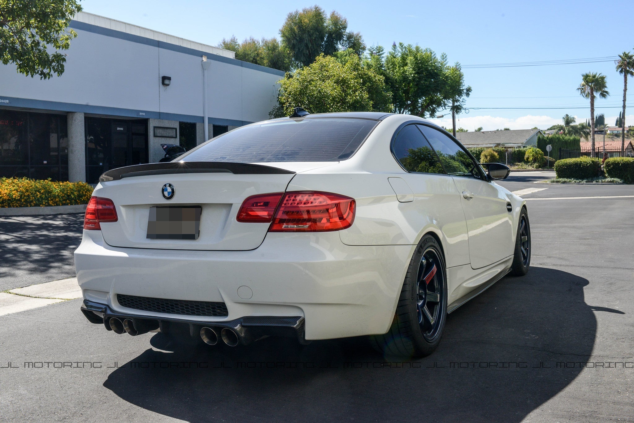 BMW E92 E93 M3 Type IV Carbon Fiber Rear Diffuser - JL Motoring