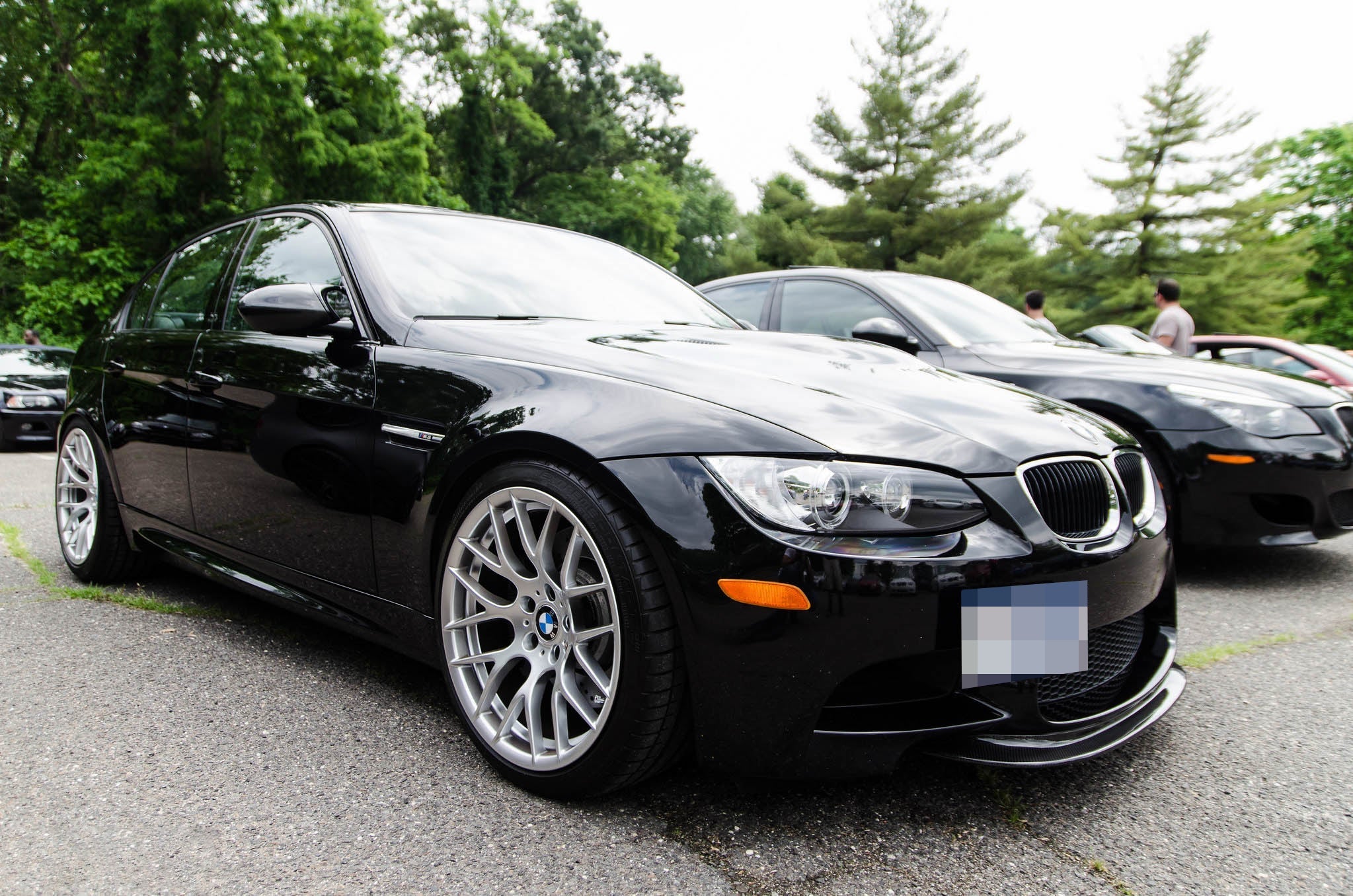 BMW E9X M3 CRT Carbon Fiber Front Splitter - JL Motoring