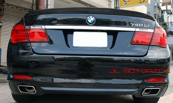 BMW F01 F02 7 Series ACS Style Carbon Fiber Trunk Spoiler - JL Motoring