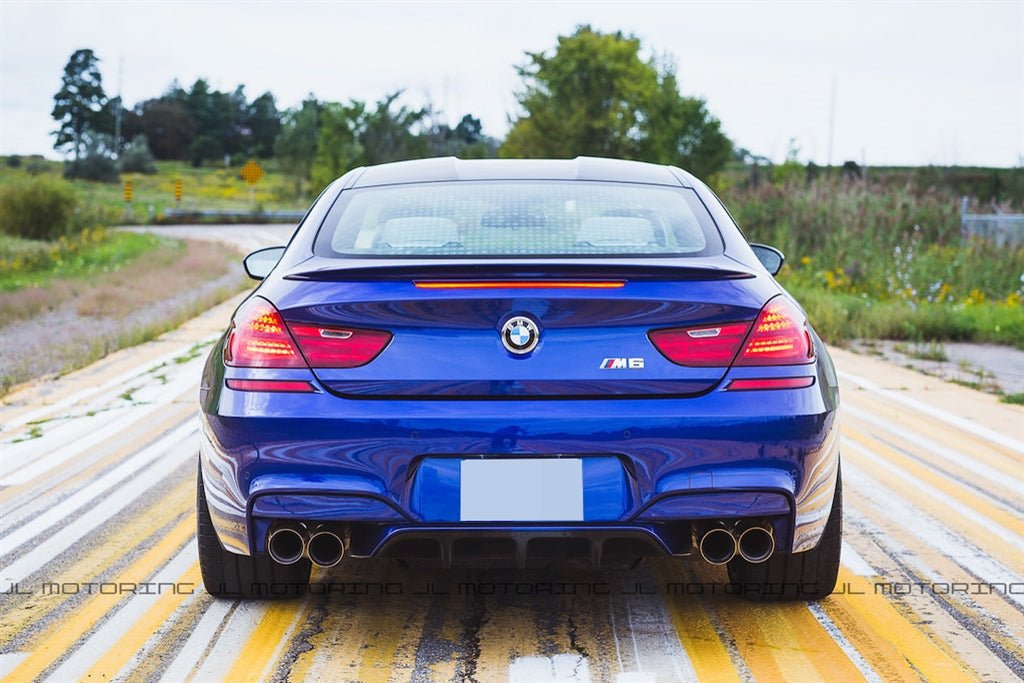 BMW F06 F12 F13 M6 Carbon Fiber Rear Diffuser - JL Motoring
