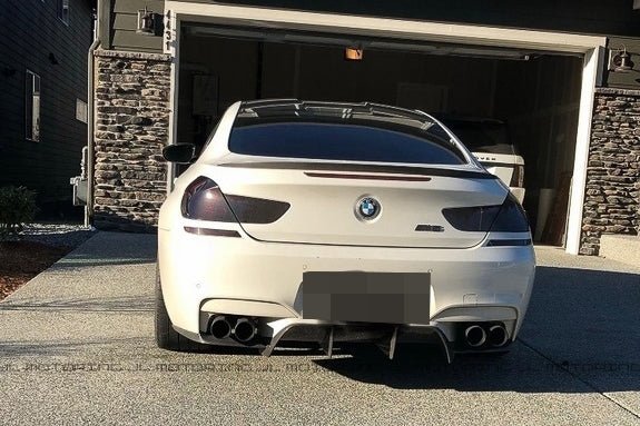 BMW F06 F12 F13 M6 Carbon Fiber Rear Diffuser - JL Motoring