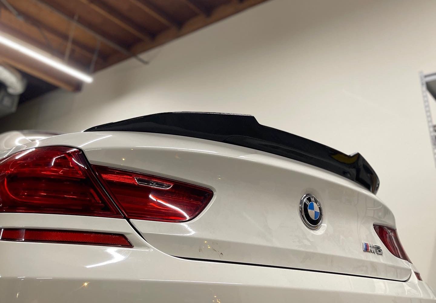 BMW F06 F13 M6 GTX Carbon Fiber Trunk Spoiler - JL Motoring