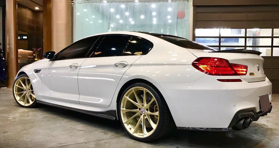 BMW F06 GranCoupe 640 650 M6 GTS Carbon Fiber Side Skirts - JL Motoring