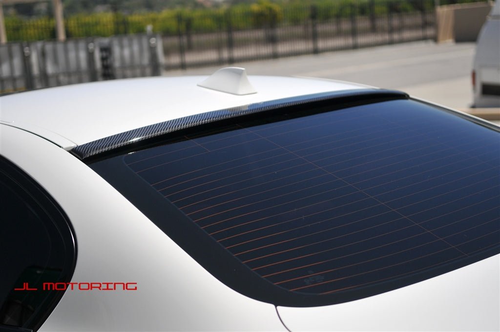 BMW F10 5 Series 3D Style Carbon Fiber Roof Spoiler - JL Motoring