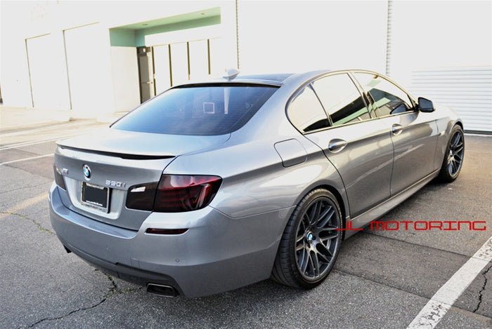 BMW F10 5 Series 3D Style Carbon Fiber Roof Spoiler - JL Motoring