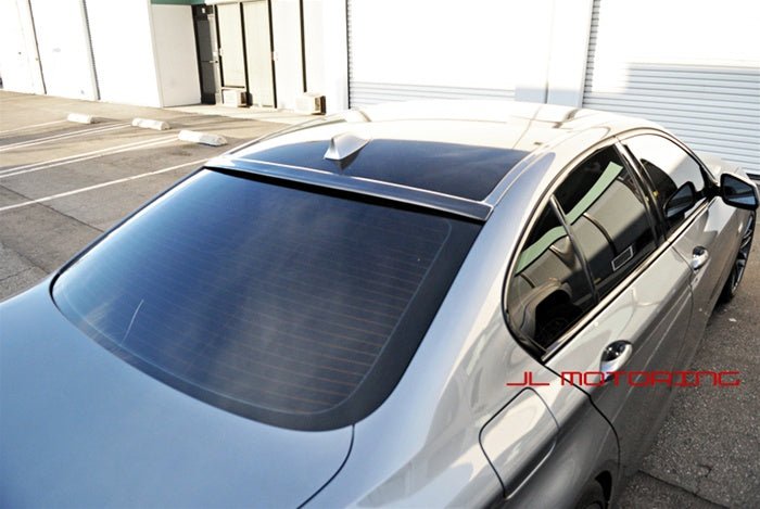 BMW F10 5 Series 3D Style Carbon Fiber Roof Spoiler - JL Motoring