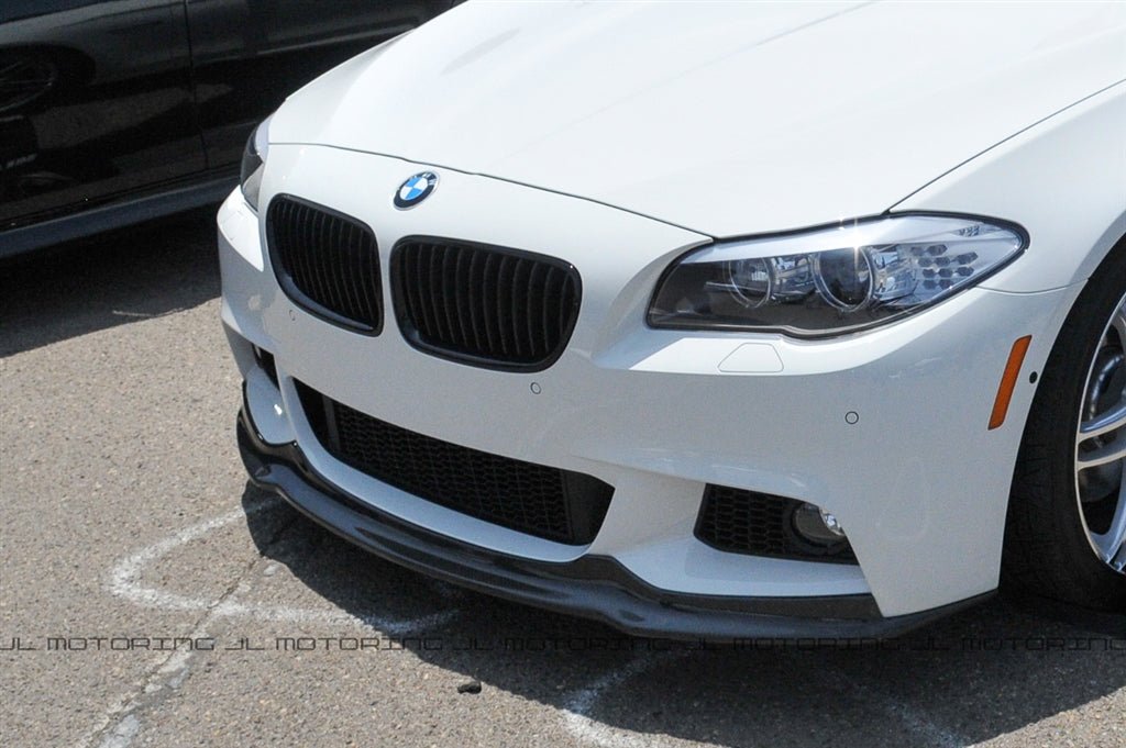 BMW F10 5 Series M Sport Carbon Fiber Front Spoiler - JL Motoring