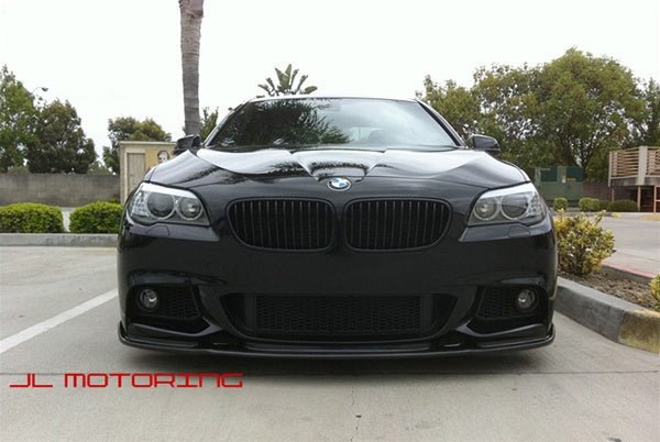 BMW F10 5 Series M Sport Carbon Fiber Front Spoiler - JL Motoring