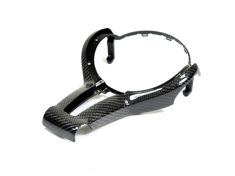 BMW F10 LCI M5 Carbon Fiber Steering Wheel Trim - JL Motoring