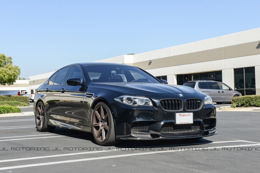 BMW F10 M5 3D Carbon Fiber Front Spoiler - JL Motoring