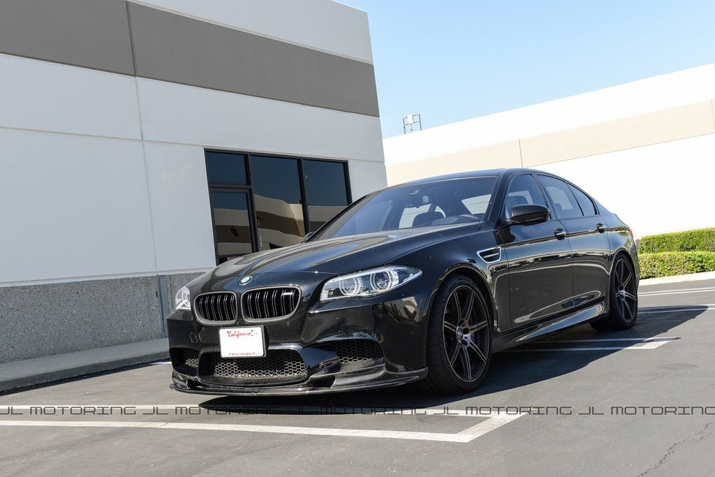 BMW F10 M5 3D Carbon Fiber Front Spoiler - JL Motoring