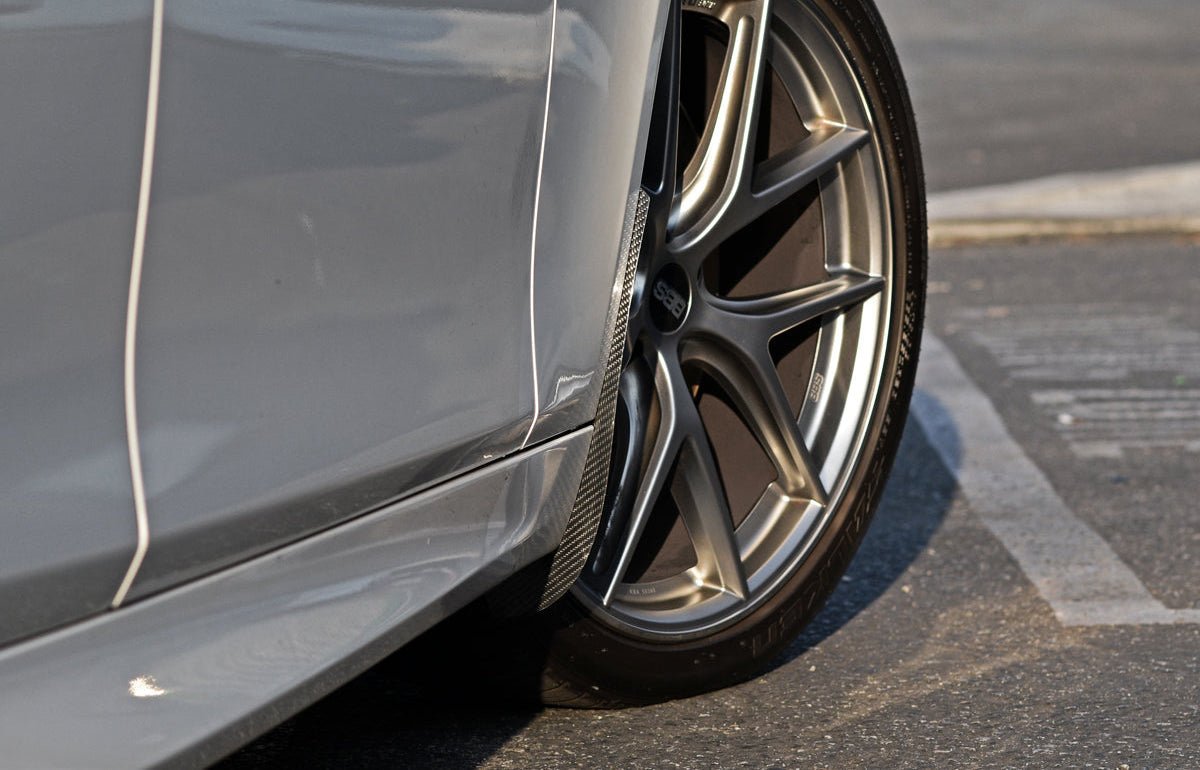 BMW F10 M5 Carbon Fiber Front Splash Guards - JL Motoring