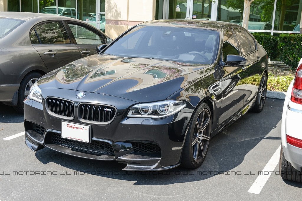 BMW F10 M5 Carbon Fiber Front Splitters - JL Motoring