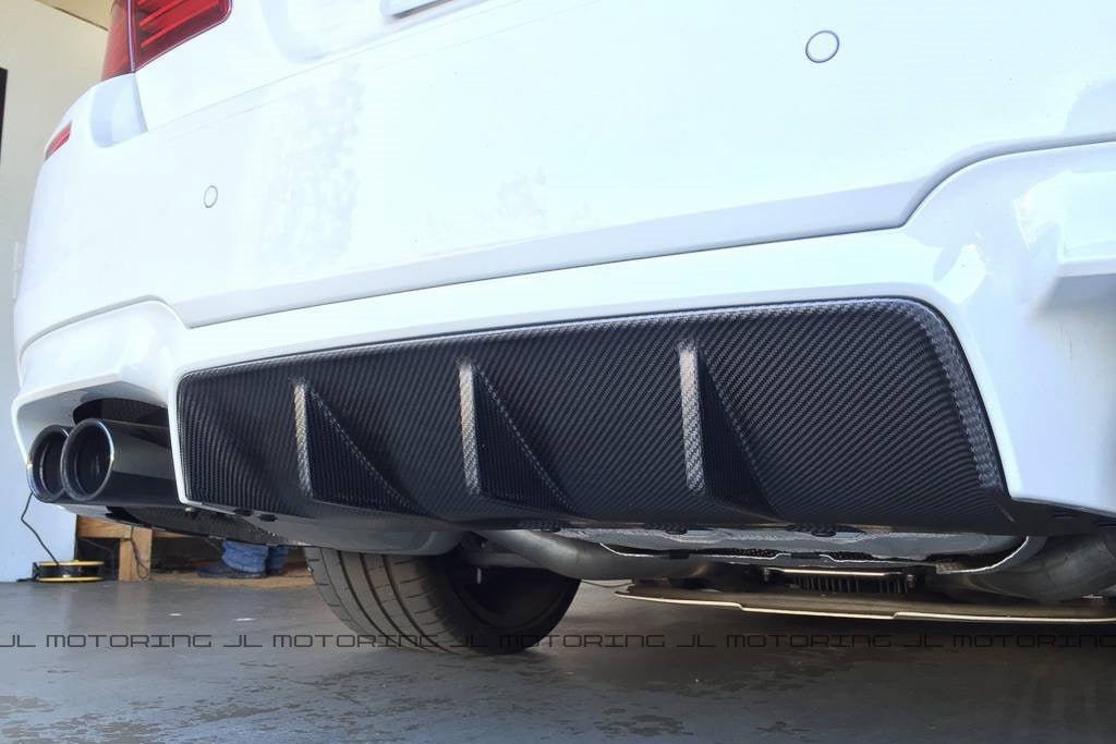 BMW F10 M5 Carbon Fiber Rear Center Diffuser - JL Motoring