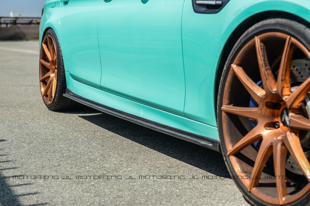 BMW F10 M5 Carbon Fiber Side Skirts - JL Motoring