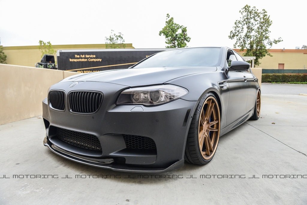 BMW F10 M5 V1 Carbon Fiber Front Spoiler - JL Motoring