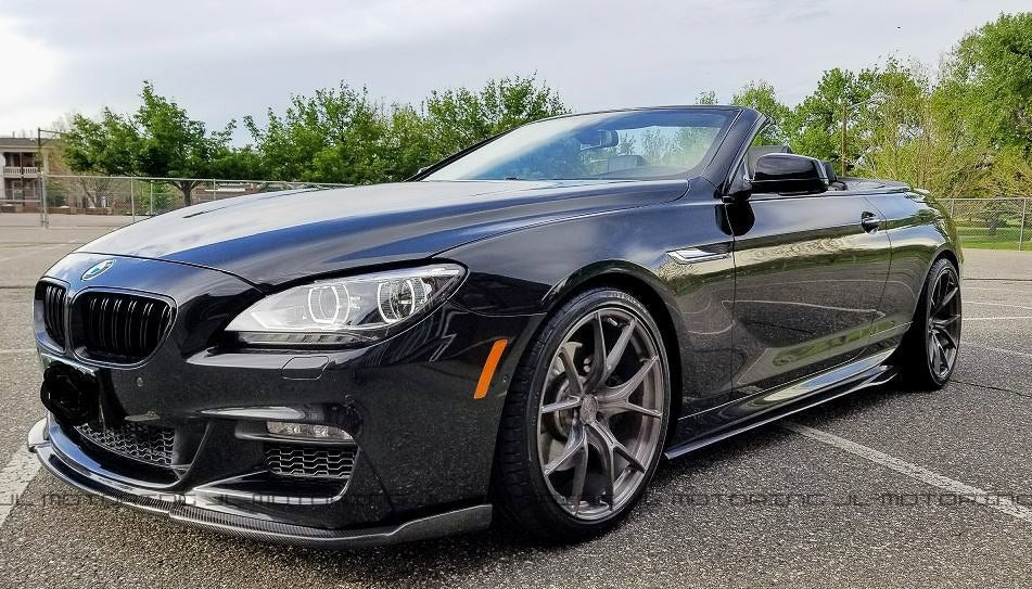 BMW F12 F13 F06 6 Series M Sport Carbon Fiber Front Spoiler - JL Motoring