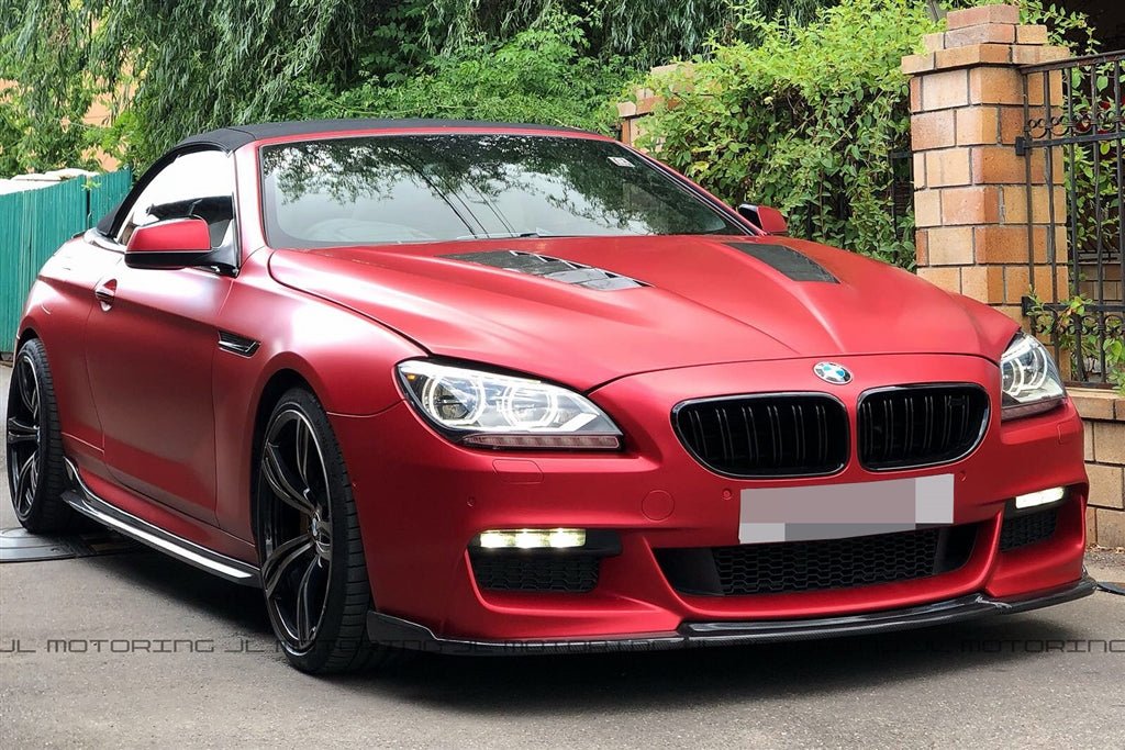 BMW F12 F13 F06 6 Series M Sport Carbon Fiber Front Spoiler - JL Motoring