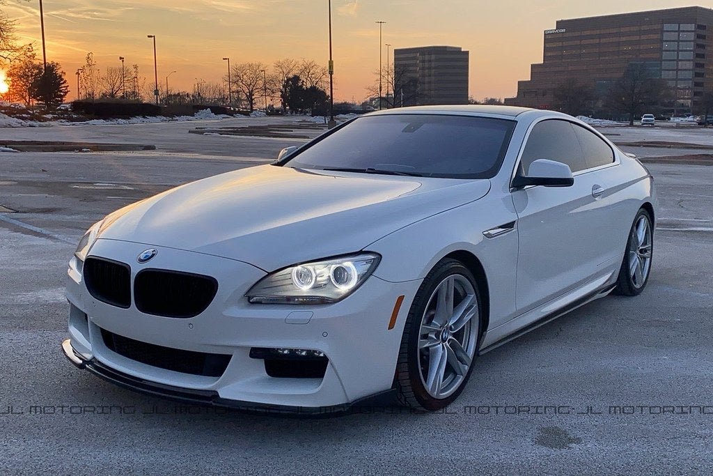 BMW F12 F13 F06 6 Series M Sport Carbon Fiber Front Spoiler - JL Motoring