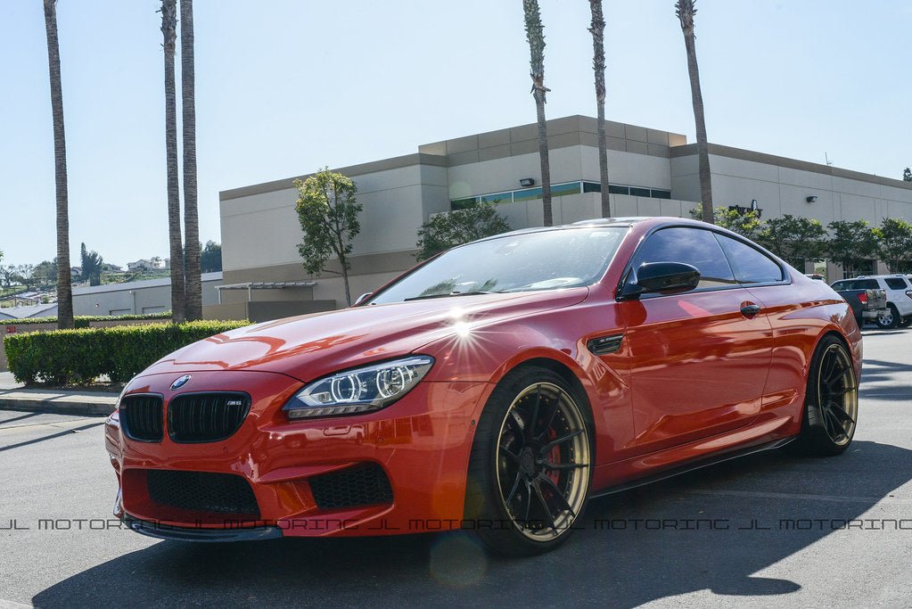 BMW F12 F13 F06 M6 Carbon Fiber Front Splitter - JL Motoring