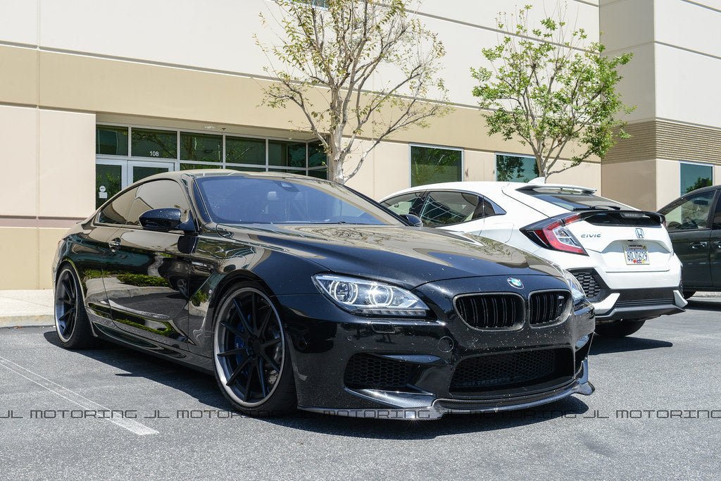 BMW F12 F13 F06 M6 Carbon Fiber Front Spoiler - JL Motoring