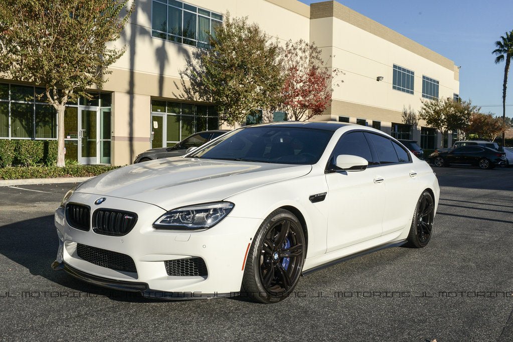 BMW F12 F13 F06 M6 Carbon Fiber Front Spoiler - JL Motoring