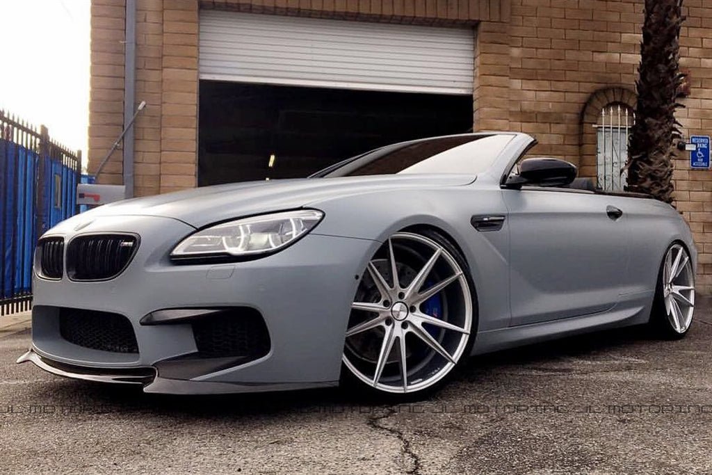 BMW F12 F13 F06 M6 Carbon Fiber Front Spoiler - JL Motoring