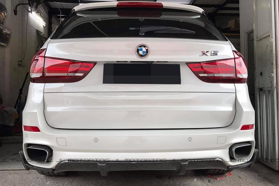BMW F15 X5 M Sport Performance Carbon Fiber Rear Diffuser - JL Motoring