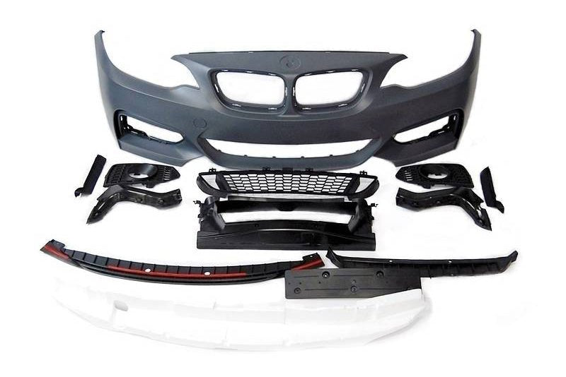BMW F22 F23 2 Series M Sport Front Bumper - JL Motoring