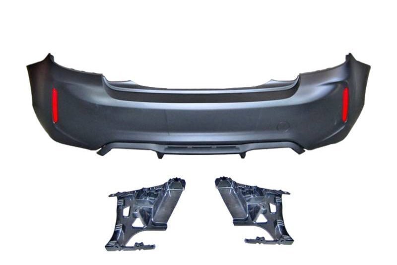 BMW F22 F23 2 Series M2 Style Rear Bumper - JL Motoring
