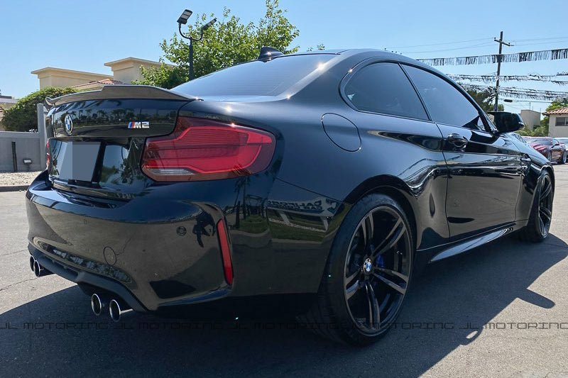 BMW F22 F87 M2 CS Carbon Fiber Trunk Spoiler - JL Motoring