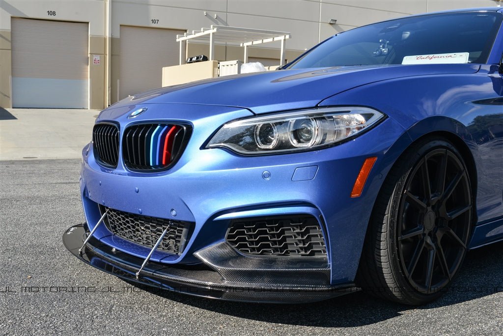 BMW F22 M Sport Performance Carbon Fiber Front Lip - JL Motoring