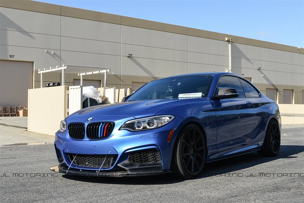BMW F22 M Sport Performance Carbon Fiber Front Lip - JL Motoring