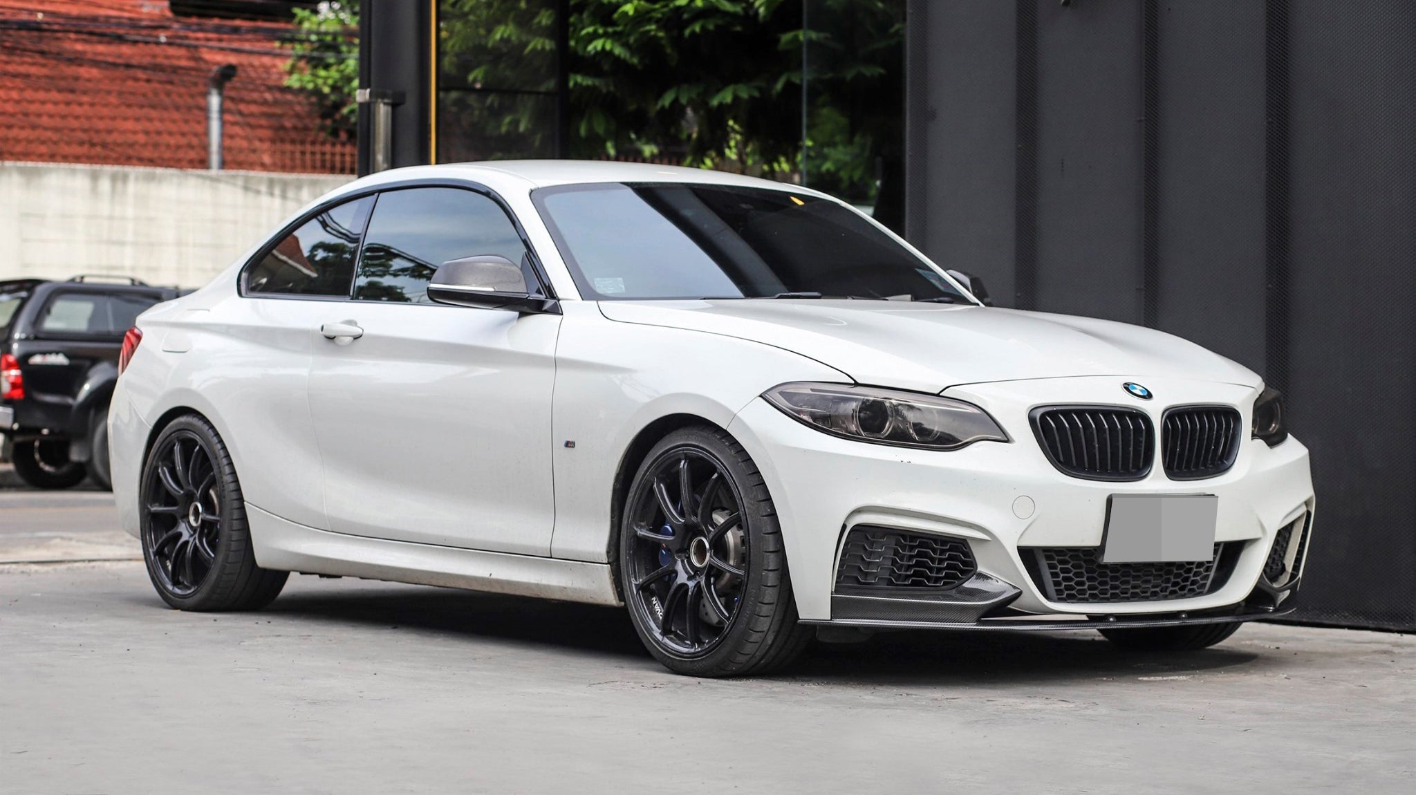 BMW F22 M Sport Performance Carbon Fiber Front Lip - JL Motoring