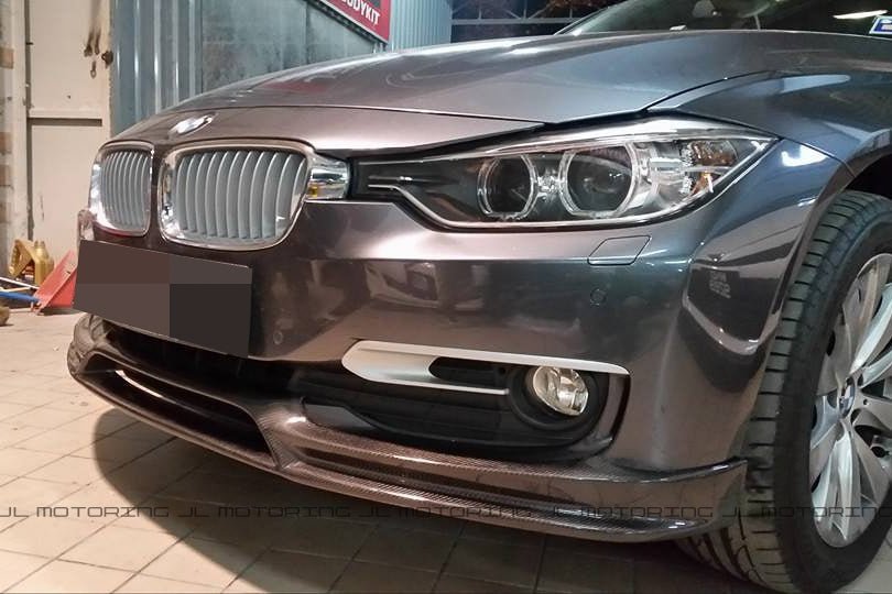 BMW F30 3 Series Carbon Fiber Front Lip - JL Motoring