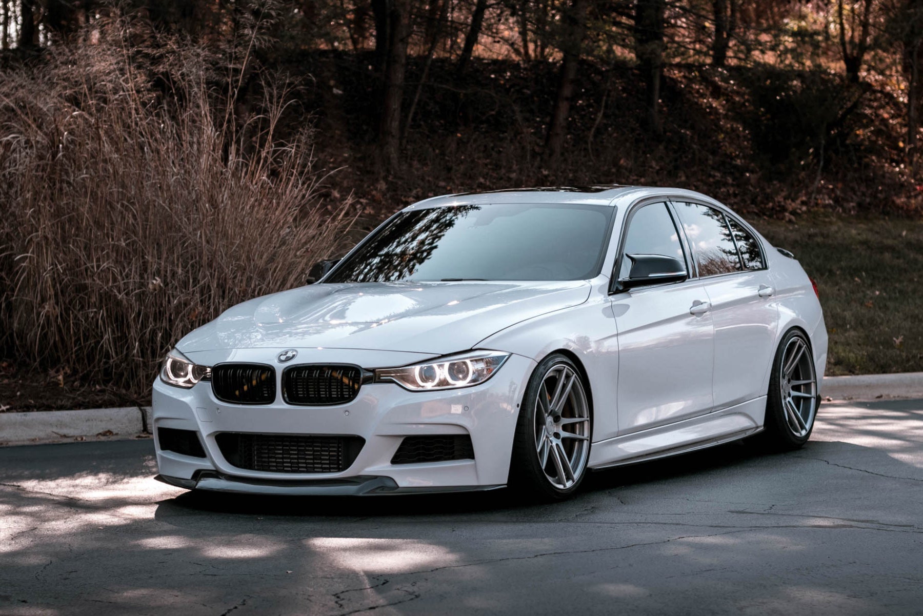 BMW F30 3 Series M Sport GTS Carbon Fiber Front Lip - JL Motoring