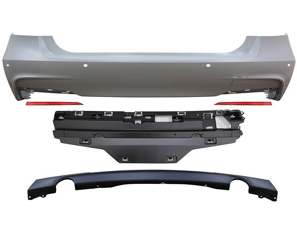 BMW F30 3 Series M Sport Rear Bumper - JL Motoring