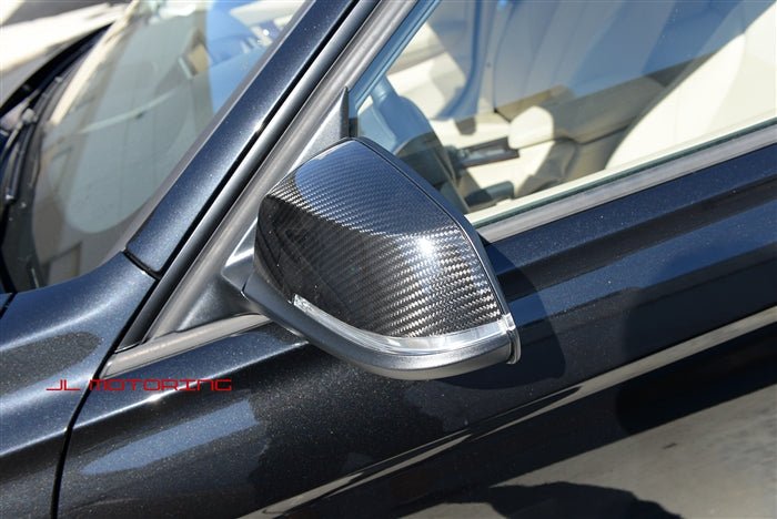 BMW F30 F31 3 Series Carbon Fiber Mirror Covers - JL Motoring