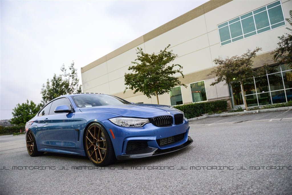 BMW F32 4 Series M Sport Carbon Fiber Front Lip - JL Motoring