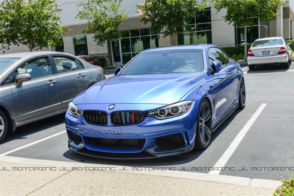 BMW F32 4 Series M Sport Carbon Fiber Front Lip - JL Motoring