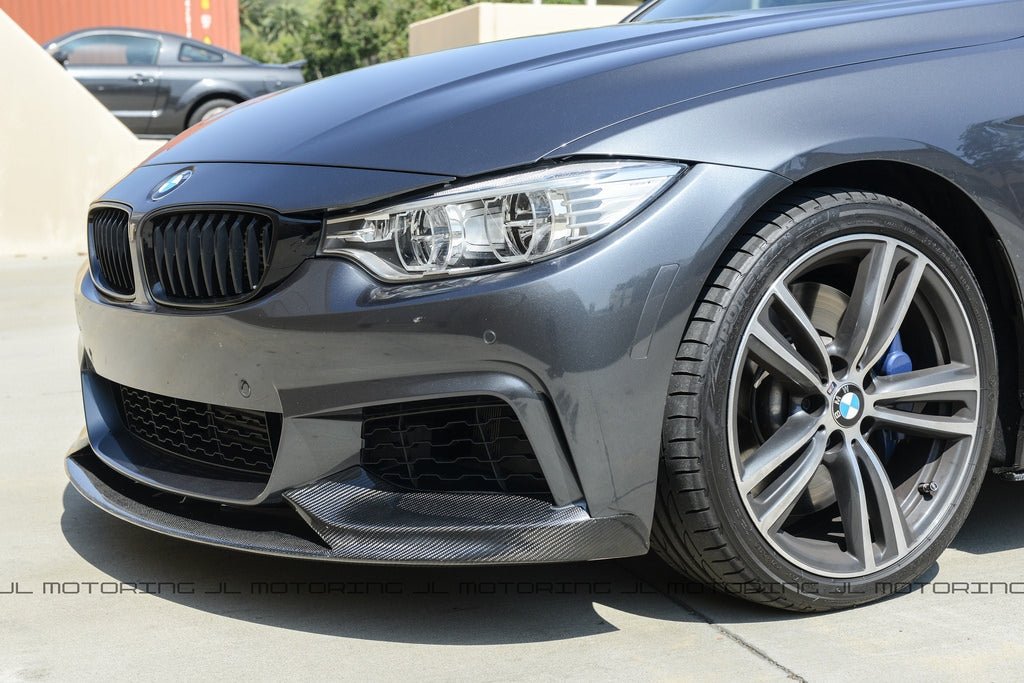 BMW F32 4 Series M Sport Carbon Fiber Front Lip - JL Motoring
