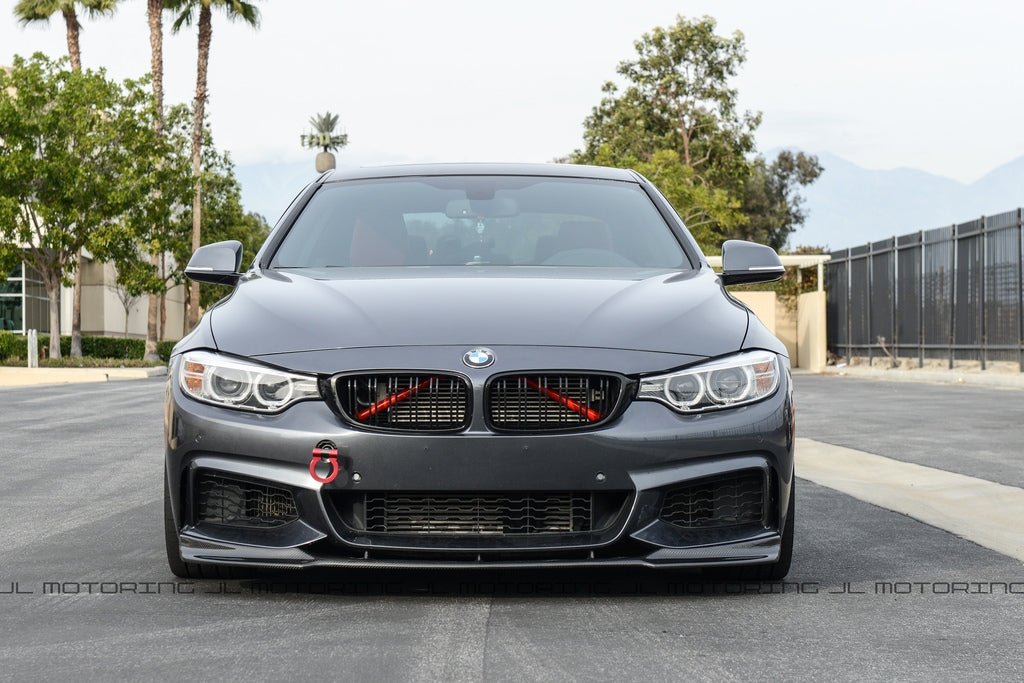 BMW F32 4 Series M Sport DTM Carbon Fiber Front Lip - JL Motoring