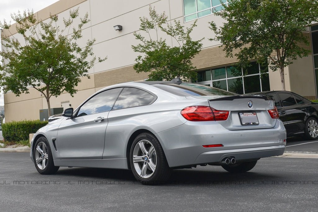 BMW F32 4 Series M Style Carbon Fiber Trunk Spoiler - JL Motoring