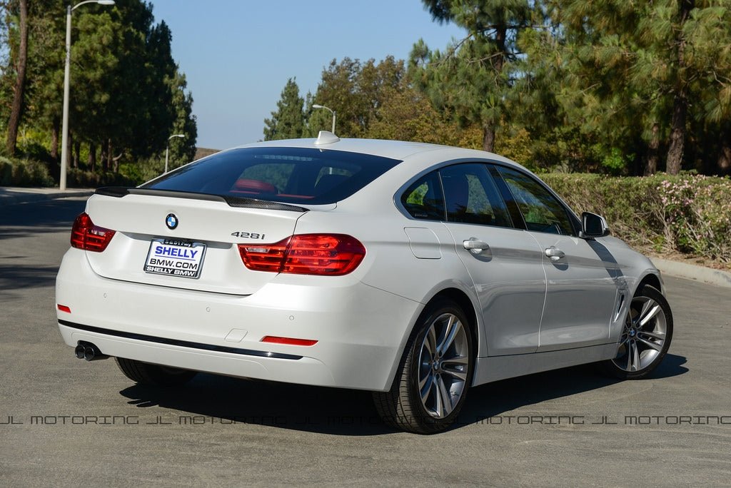 BMW F36 4 Series Gran Coupe Performance Carbon Fiber Trunk Spoiler - JL Motoring
