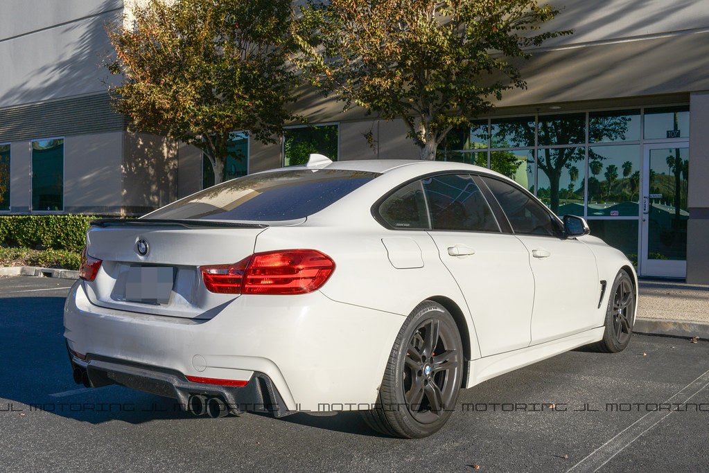 BMW F36 4 Series Gran Coupe Performance Carbon Fiber Trunk Spoiler - JL Motoring