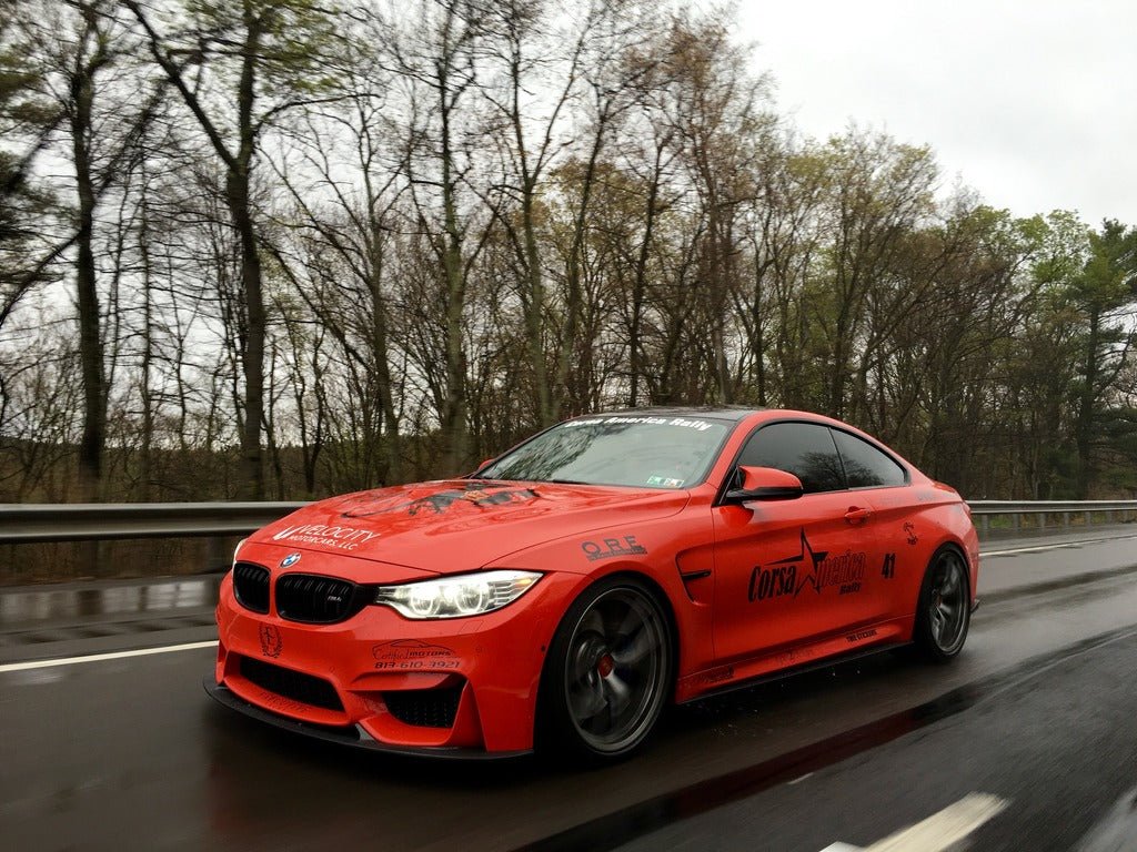 BMW F80 F82 F83 M3 M4 3D Carbon Fiber Front Lip - JL Motoring